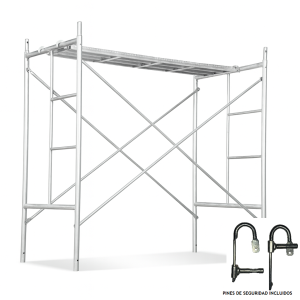 Andamio Tipo Box con Pines de Seguridad